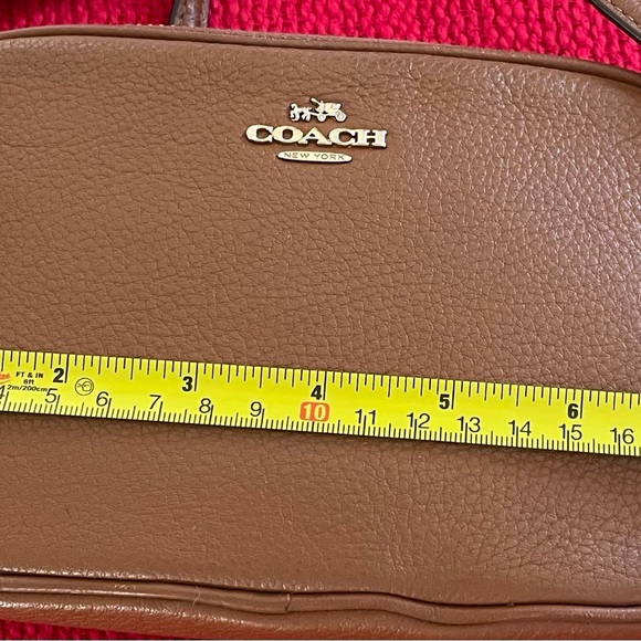 Coach Tan Leather Clutch - Picture 7 of 8